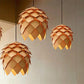 Hanglampen van hout eiken lamp | Lignum