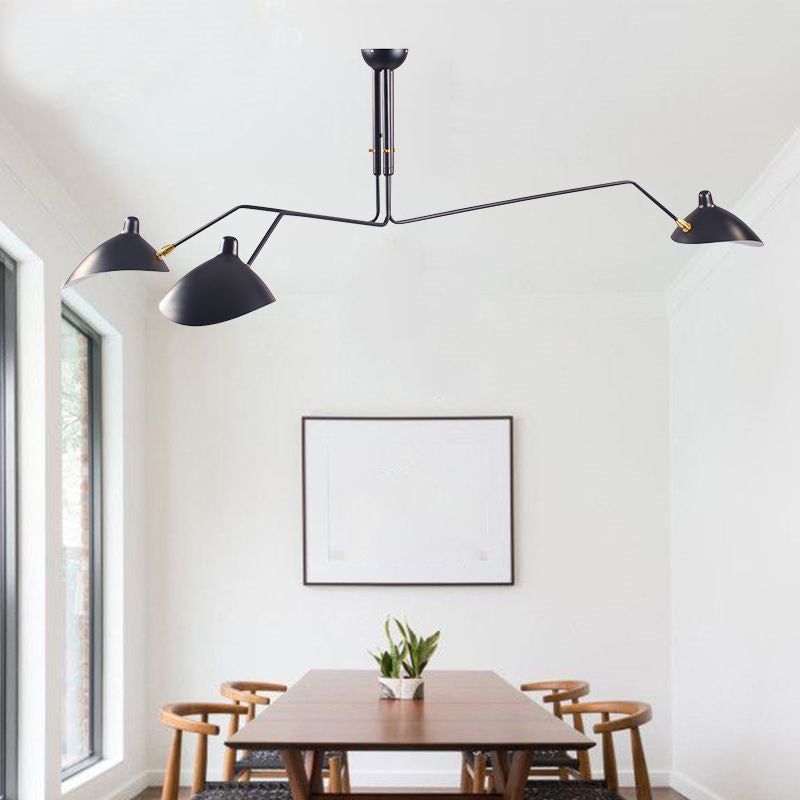 Plafondlamp zwart, modern | Glød