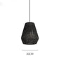 hanglamp touw, hanglamp zwart, hanglamp landelijke, hanglamp design, hanglamp modern

