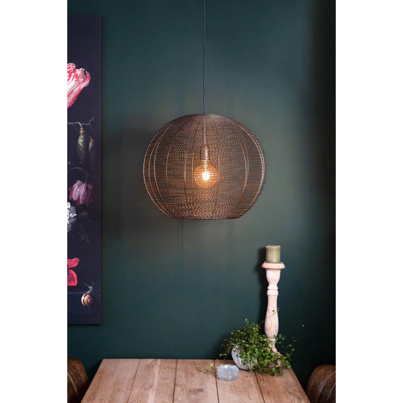 hanglamp brons, hanglamp zwart, hanglamp rotan, hanglamp keuken, hanglamp eetkamer, rotan lamp, hanglamp eettafel, hanglamp eettafel brons