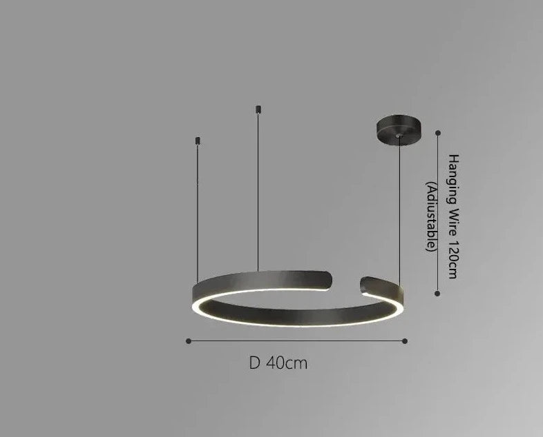 Hanglamp eettafel zwart | Lucerna