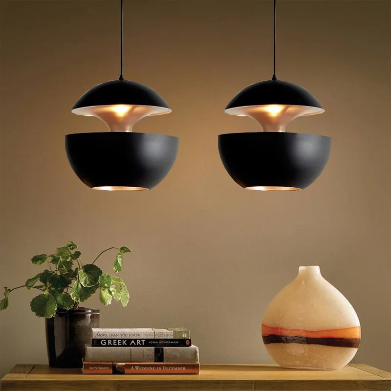 Hanglamp industrieel in zwart of wit | Aurum