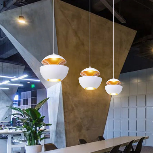 Hanglamp industrieel in zwart of wit | Aurum