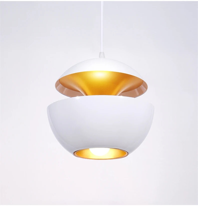 Hanglamp industrieel in zwart of wit | Aurum