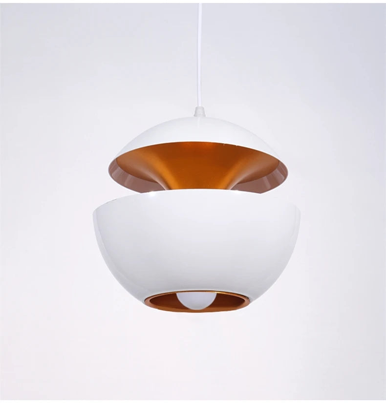 Hanglamp industrieel in zwart of wit | Aurum