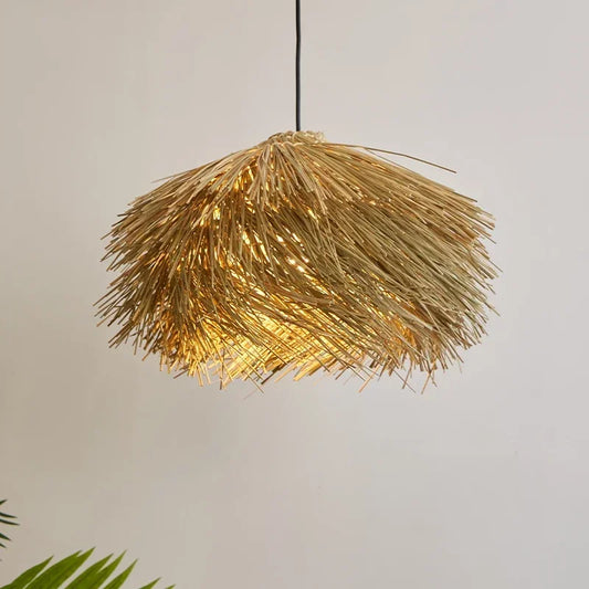 hanglamp landelijk, hanglamp hout, rieten hanglamp, hanglamp design, grote hanglamp

