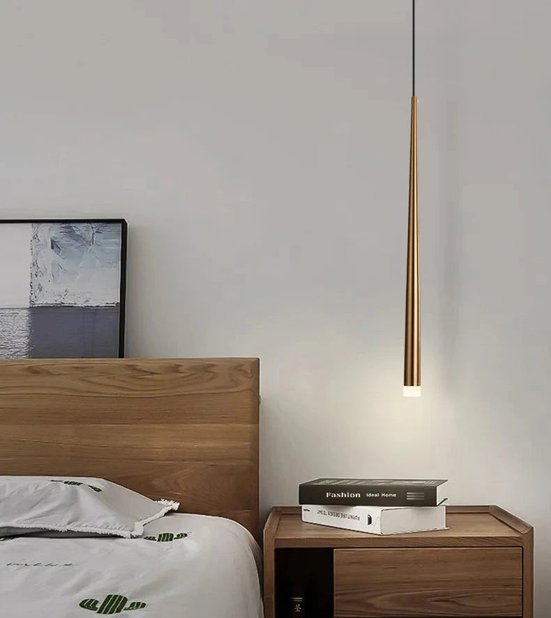 Minimalistische hanglamp voor meerdere ruimtes | Gnistør