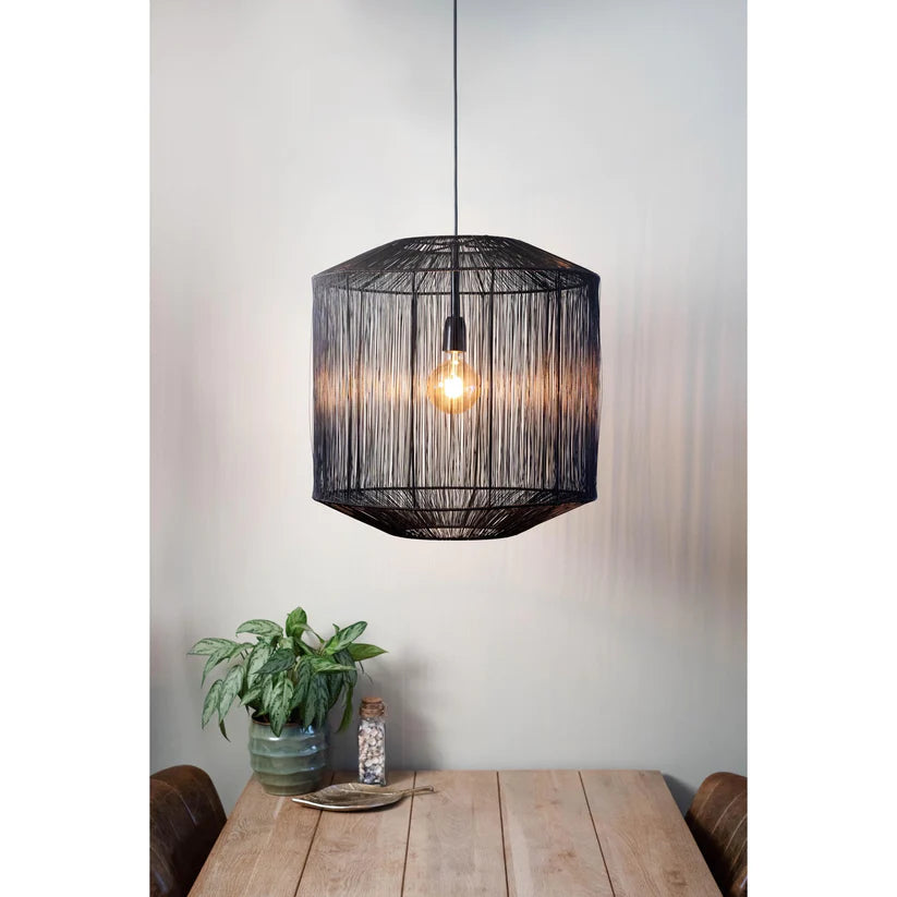 hanglamp zwart, hanglamp rotan, hanglamp keuken, hanglamp eetkamer, rotan lamp, hanglamp eettafel, hanglamp eettafel zwart