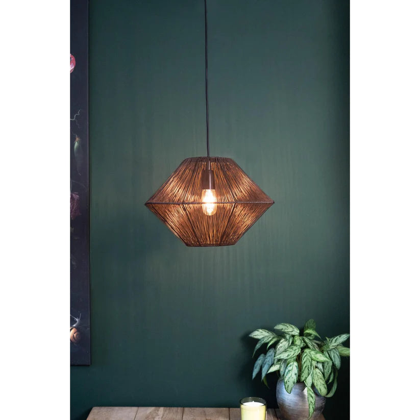 hanglamp brons, hanglamp zwart, hanglamp rotan, hanglamp keuken, hanglamp eetkamer, rotan lamp, hanglamp eettafel, hanglamp eettafel brons