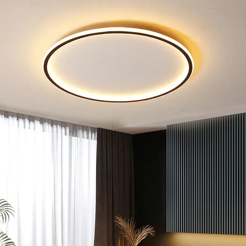 Design plafondlamp rond wit | Lysrum