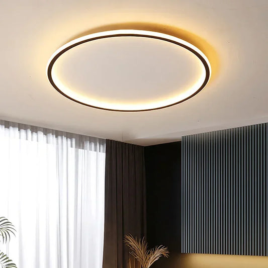 Design plafondlamp rond wit | Lysrum