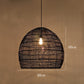 rieten hanglamp