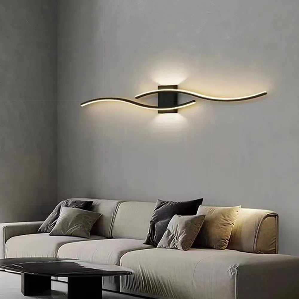 Moderne wandlamp met dubbele verlichting | Aurum