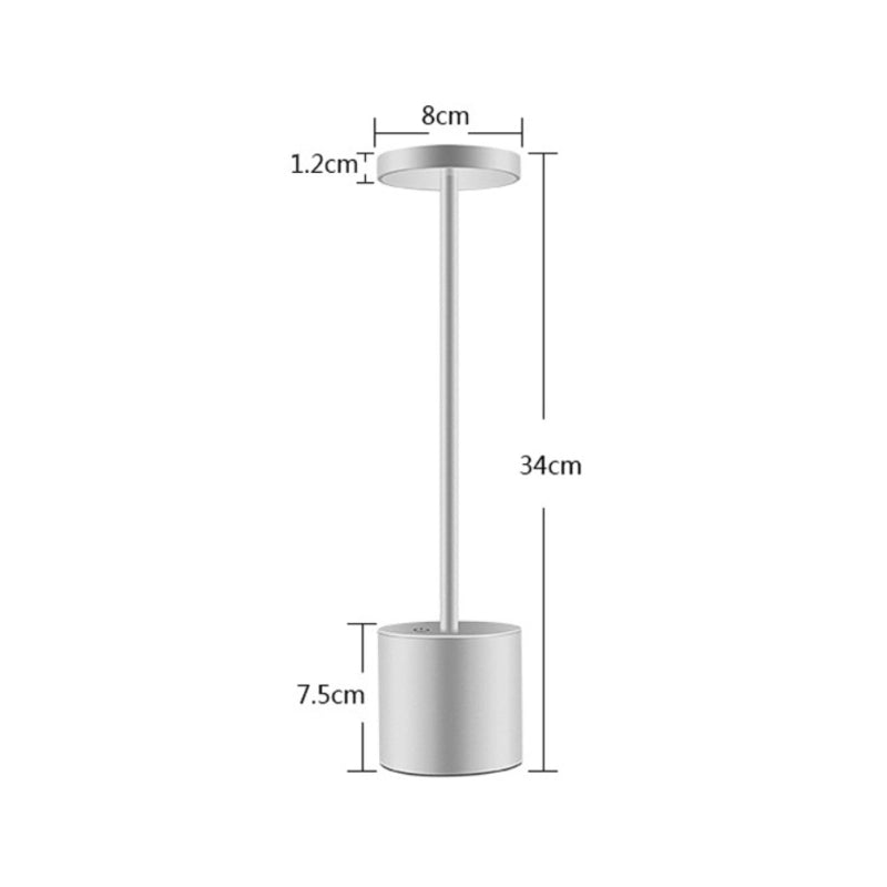 Draadloze tafellamp, moderne tafellamp, tafellamp zonder snoer, oplaadbare tafellamp